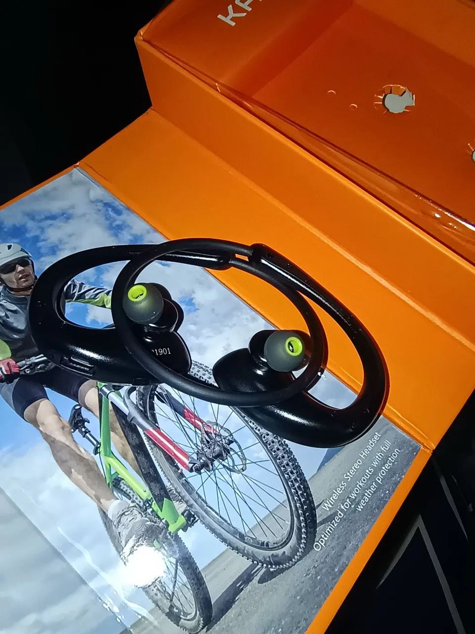 Fone bluetooth haidi novo top pra presente  - Foto 4