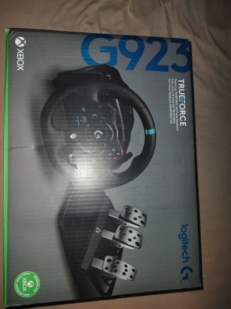 Volante Logitech g923 Xbox Lacrado 
