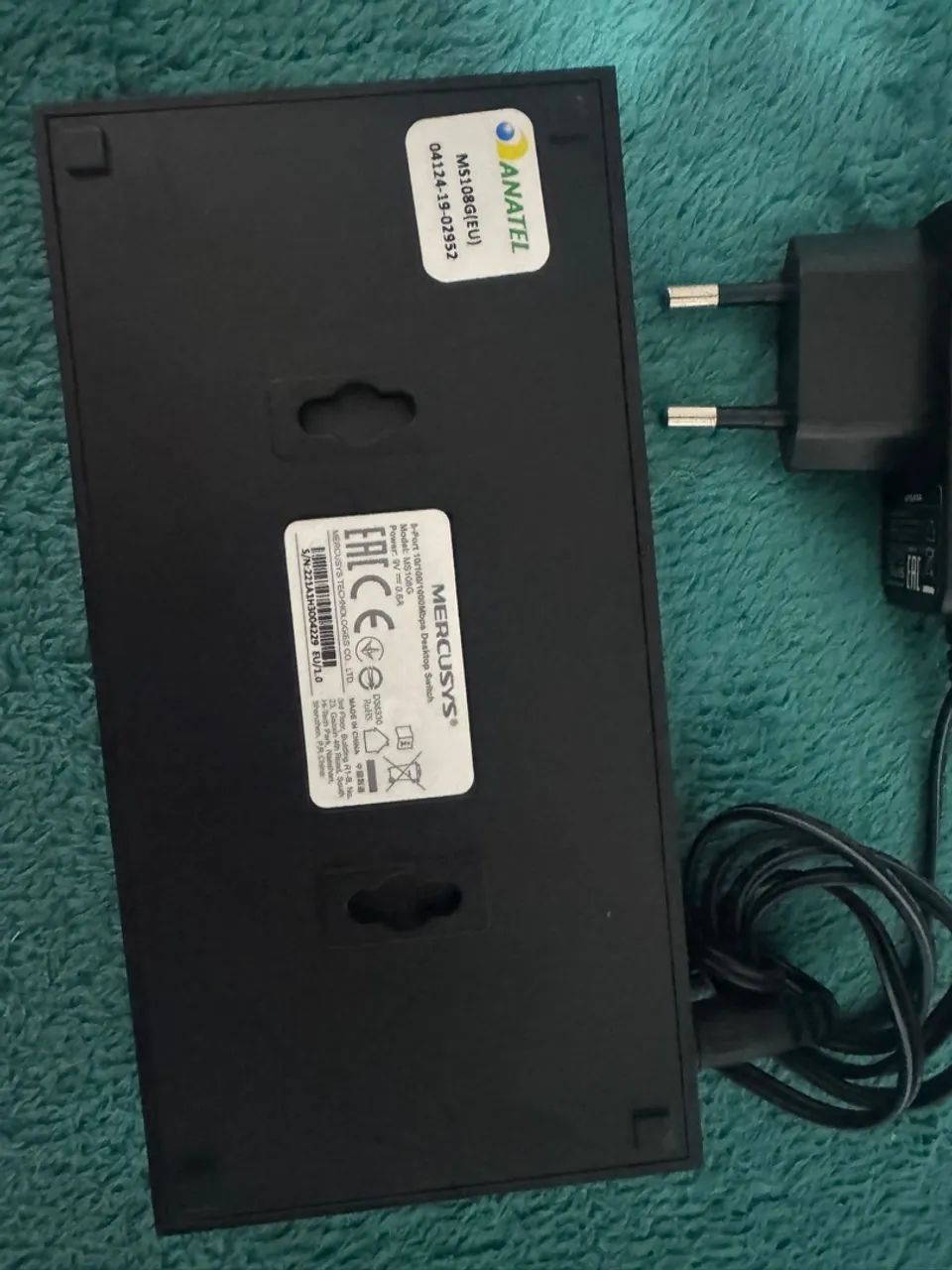 Roteador Intelbras Action RG 1200 + Switch Mercusys porta gigabit - Foto 4
