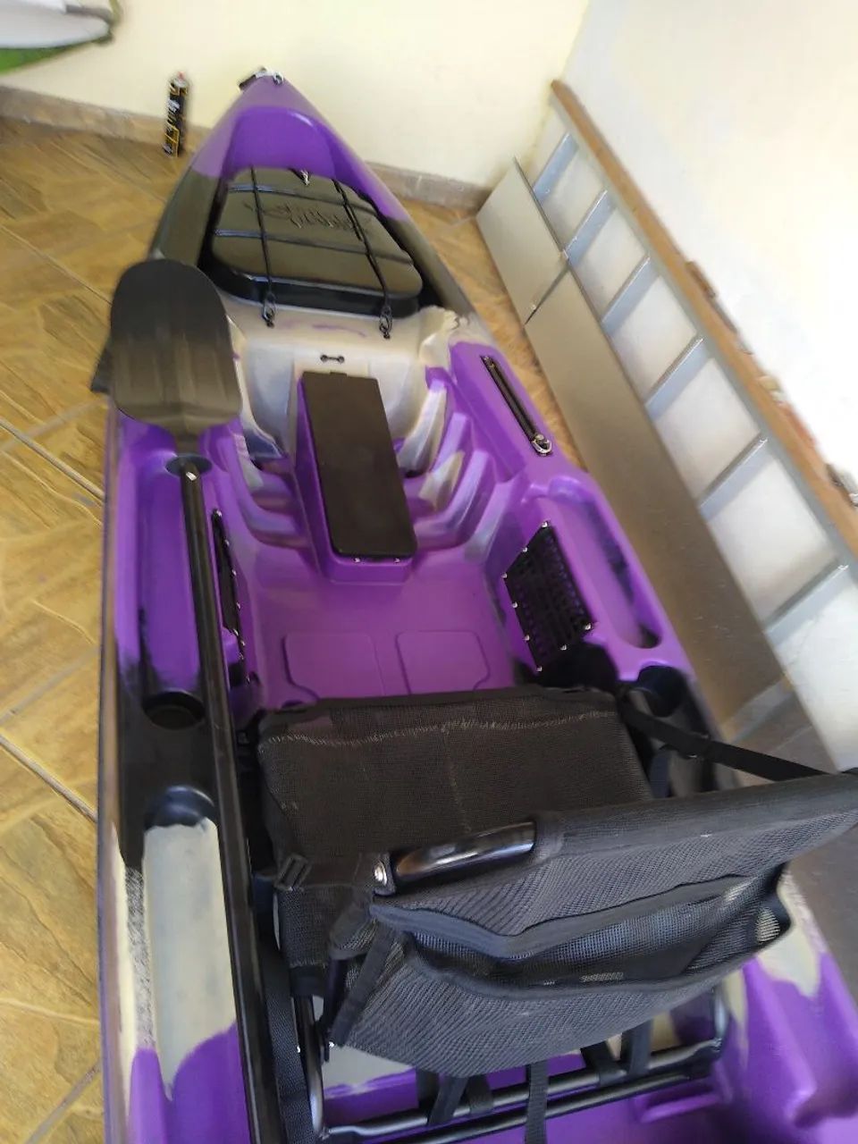 Caiaque Shark Nature Roxo ( troco caiaque pedal)