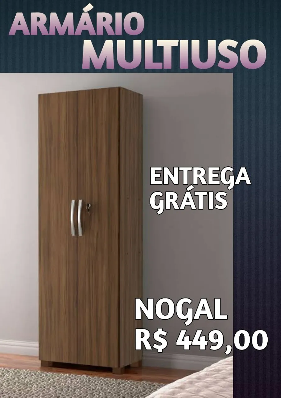 Armário Multiuso - Entrega Grátis