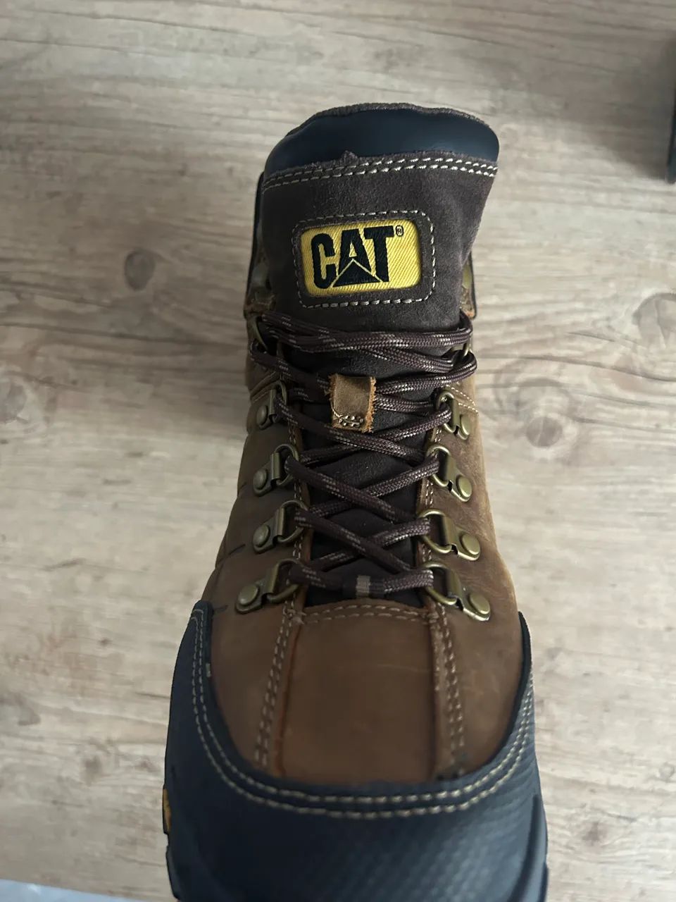 Bota Caterpillar Original Threshold WP Marrom - Real Brown - Foto 2