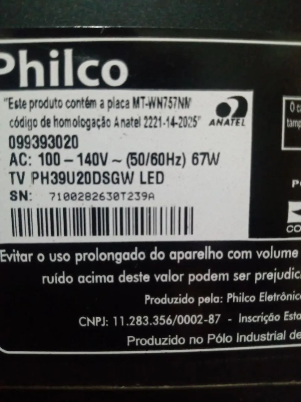 Smart TV Philco LED 39. - Foto 2