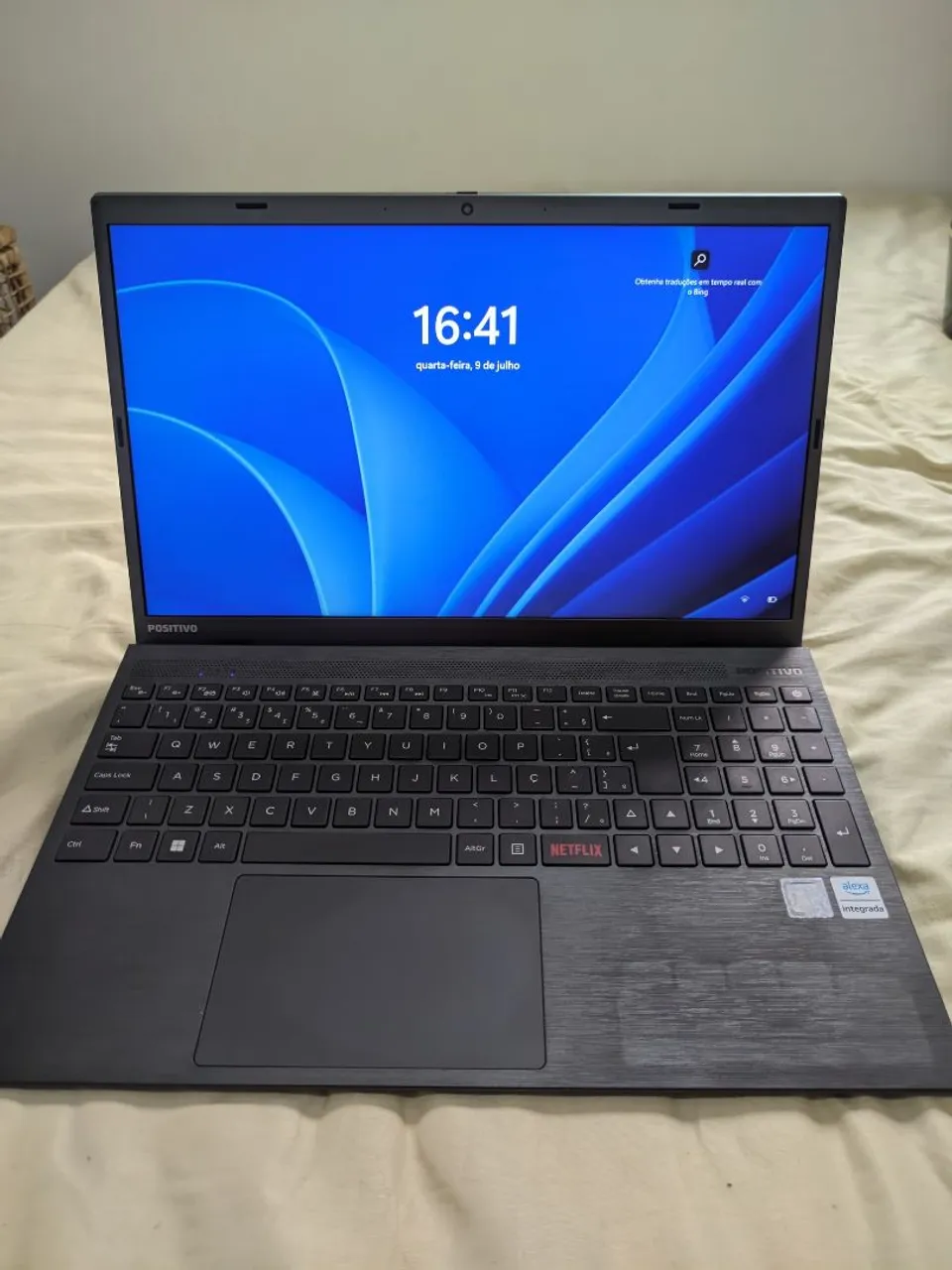 Notebook Positivo com Alexa Integrada