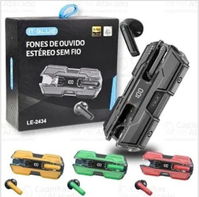 FONE BLUETOOTH GAMER COM MICROFONE 