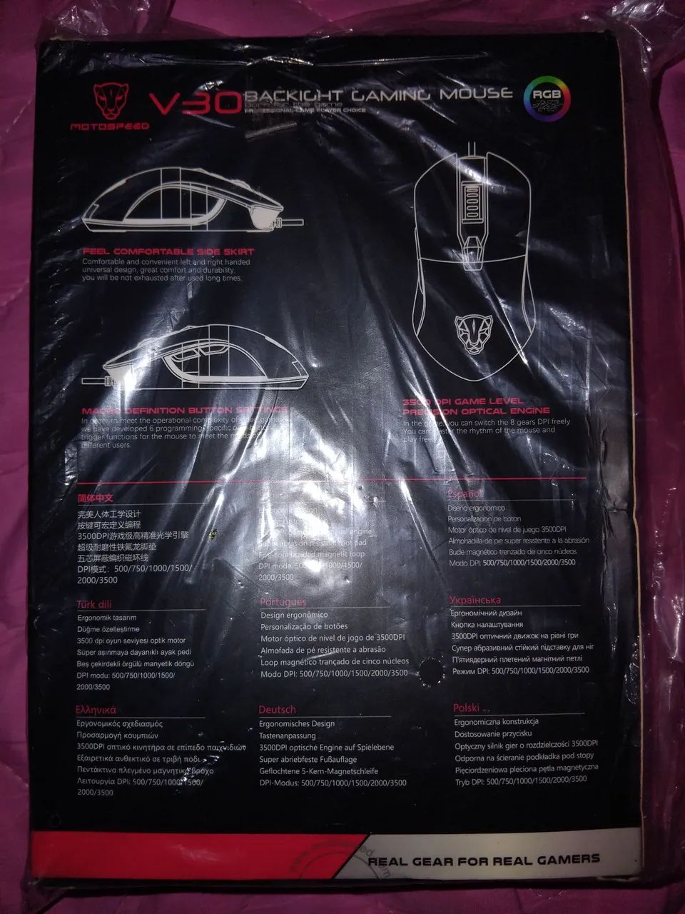 Mouse Gamer Motospeed V30 - Foto 2