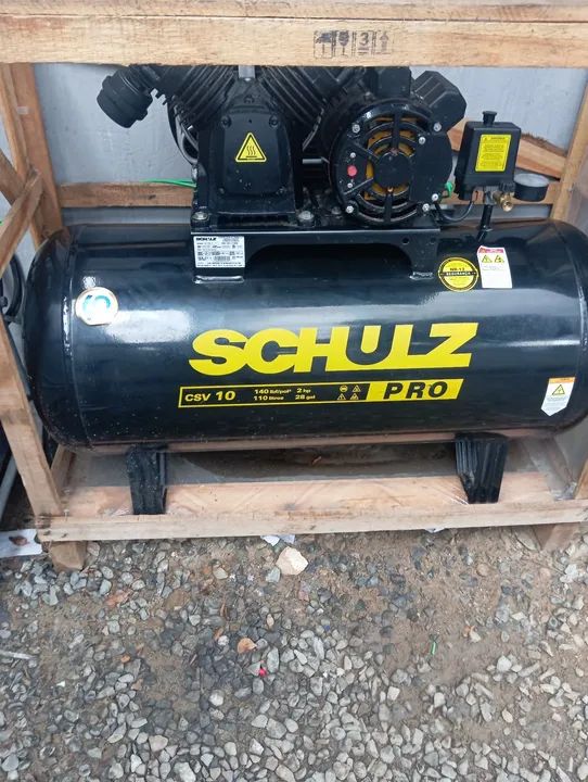 Compressor de ar Schulz CSV 10 - 140 PSI - Novo