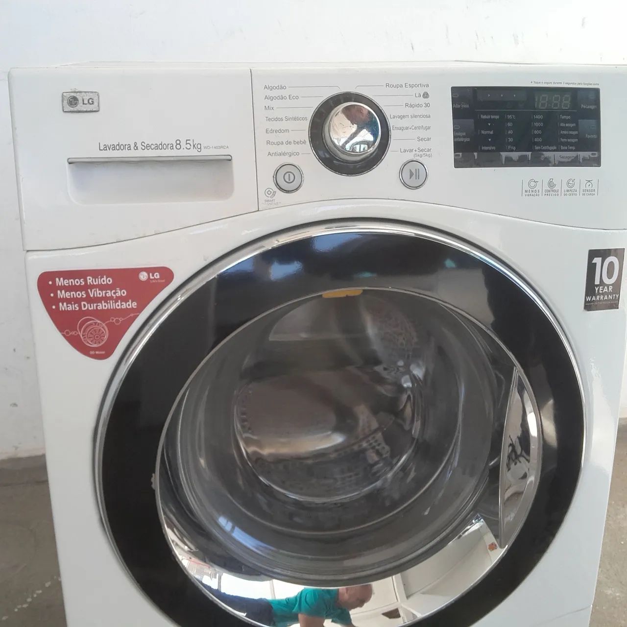 Lava-Seca LG 8.5kg INVERTER!!! - Foto 3