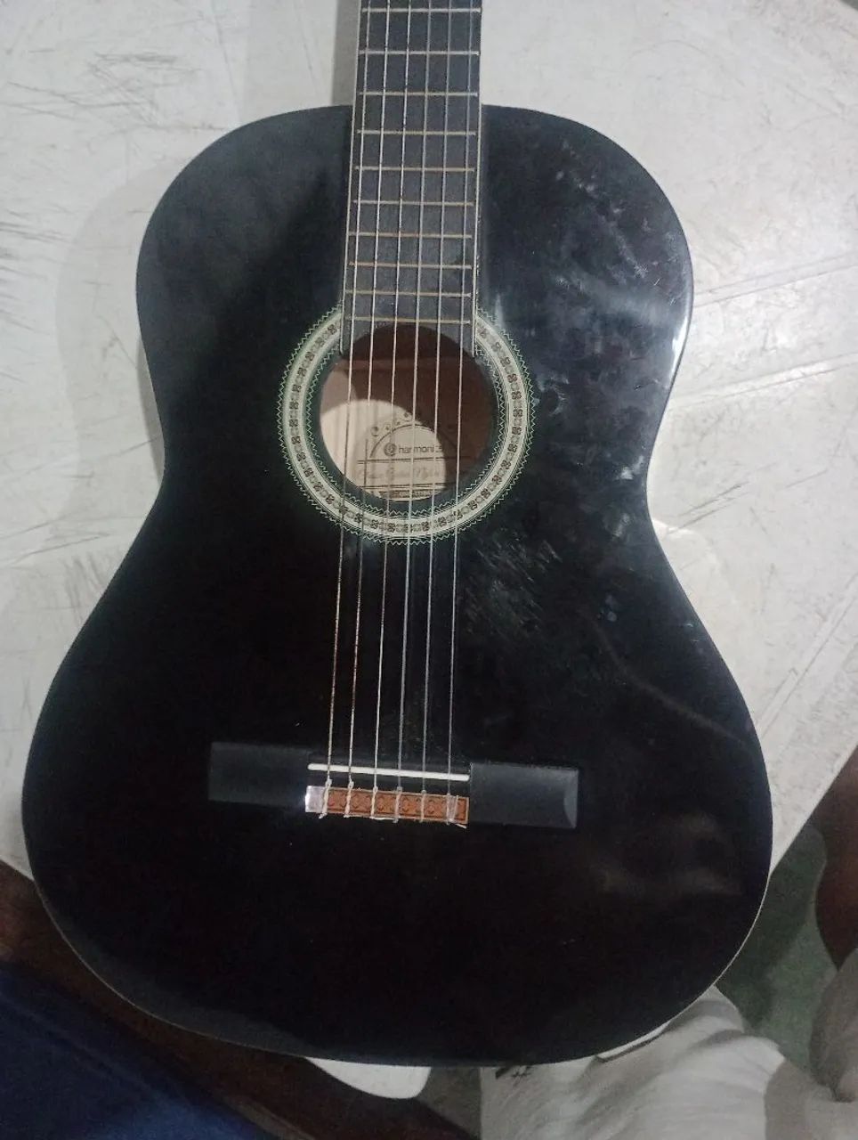 Violão Harmonics preto - Foto 4