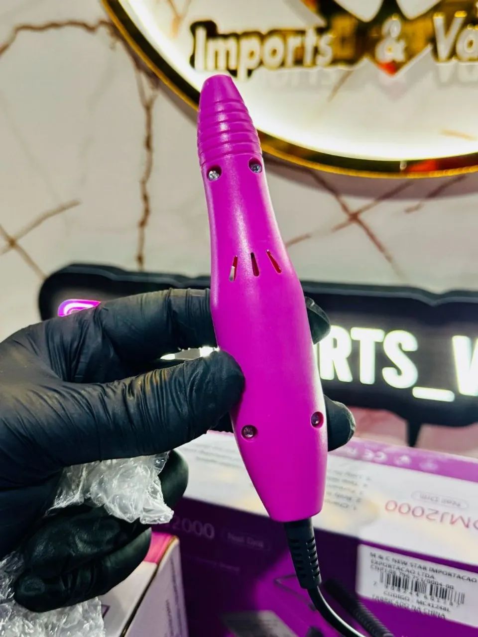 Motor para lixa de unha profissional - Foto 3