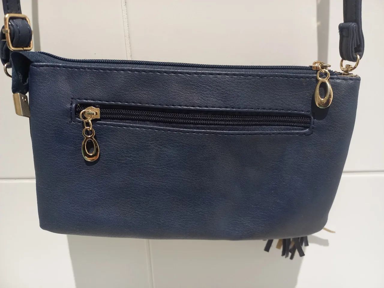 Bolsa de ombro azul - Foto 3