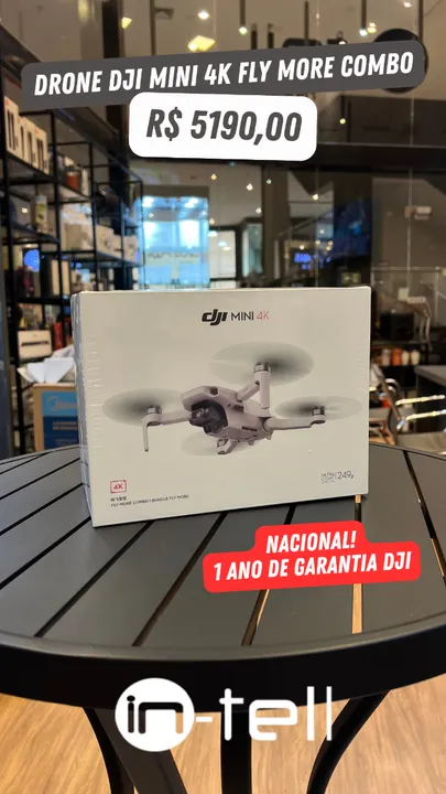 Drone Dji Mini 4K Combo