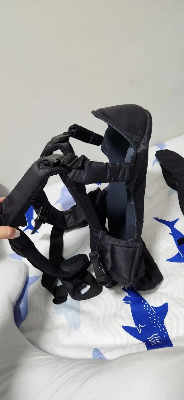 Canguru 4 em 1 - Carrier Baby - Supreme Confort - Preto - NUK - Foto 4