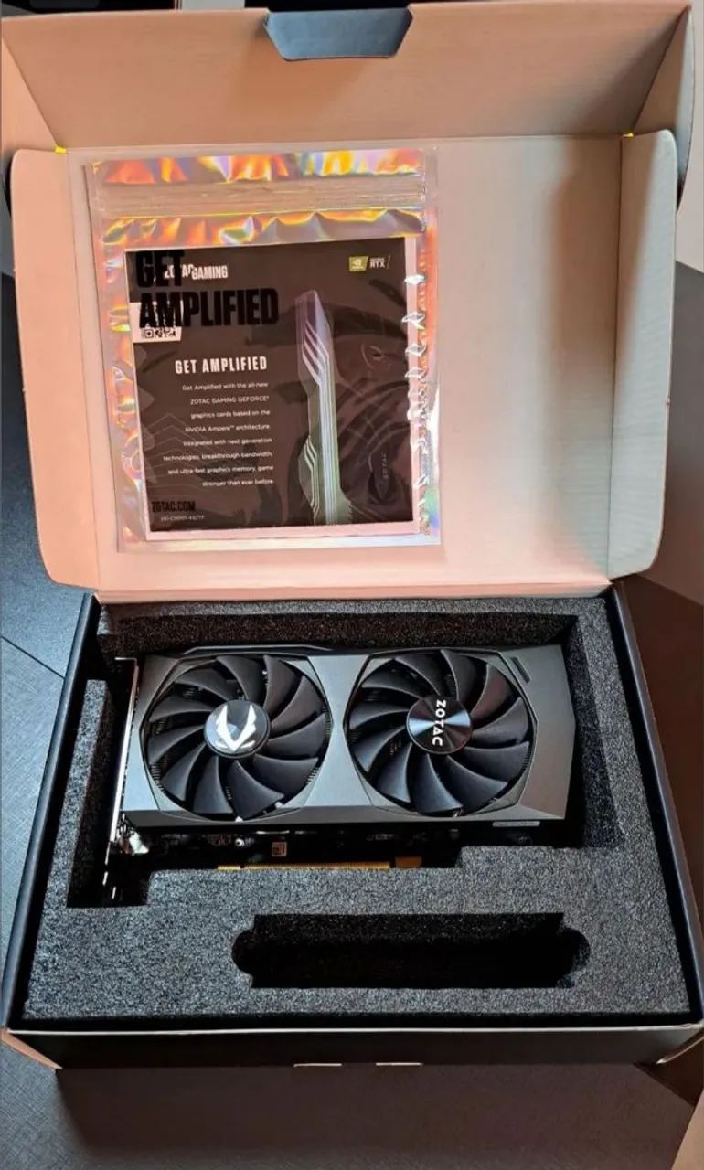 Rtx 3060 ti 8gb Zotac com caixa - Placas de Vídeo - Vaz Lobo, Rio