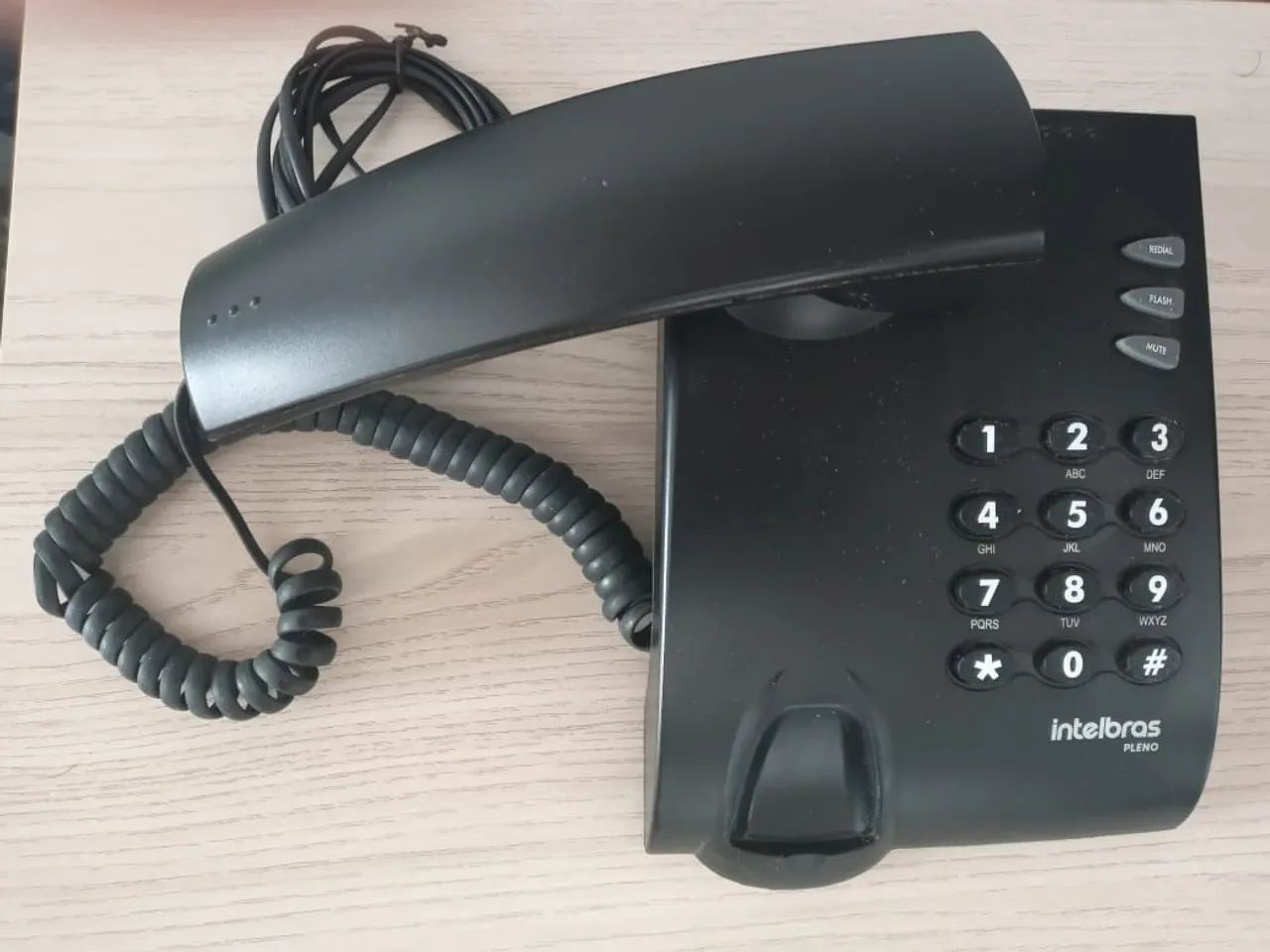 Telefone Fixo Intelbras Pleno - Preto