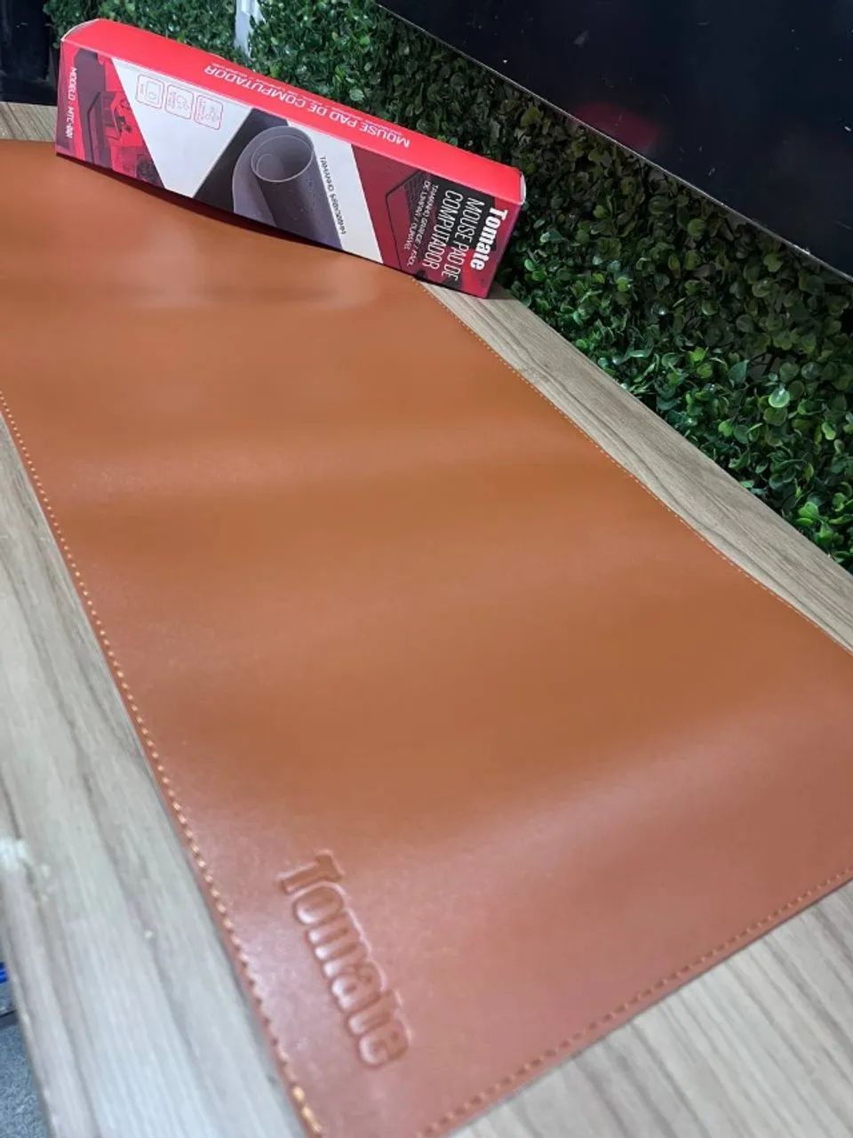 Mouse Pad Liso Marrom Grande - MARROM - MTC 001 TOMATE