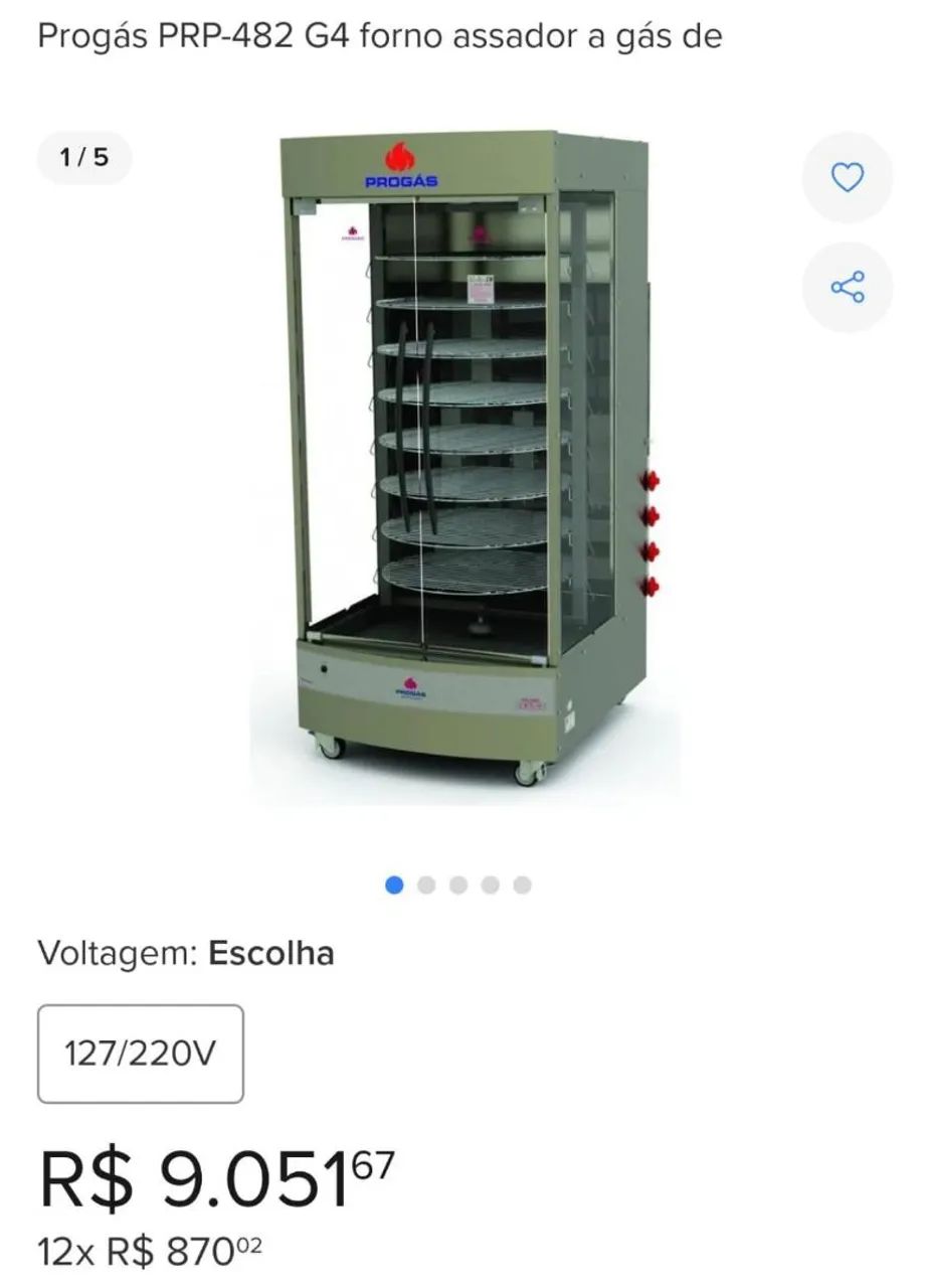 MÁQUINA DE GALETO ( IMPERDÍVEL ) Divido em 10x Sem Juros! - Foto 2