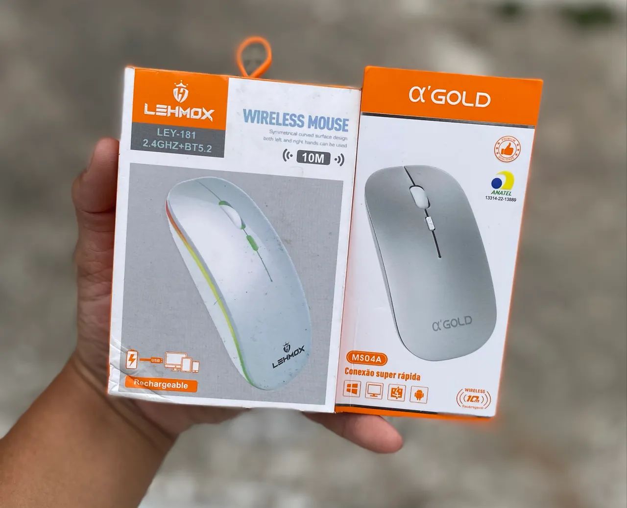 Mouse bluetooth sem fio - Entrega a domicílio 