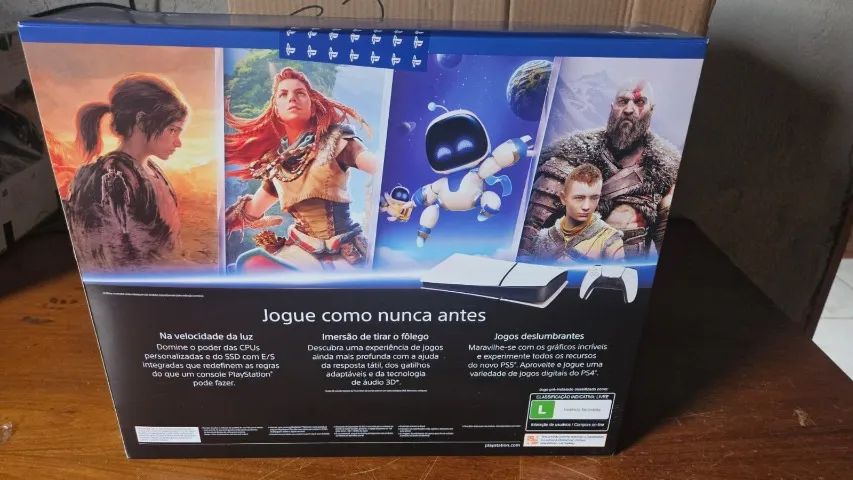 Console PlayStation 5 Slim 825GB Edição Digital - PS5 Lacrado - Foto 6