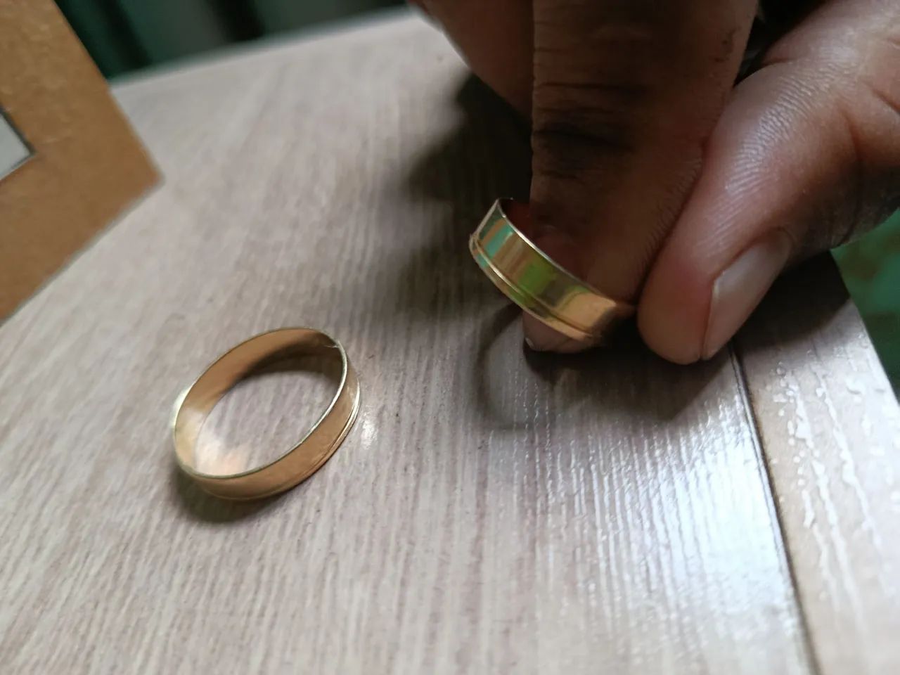 Par de Alianças de Ouro 18k