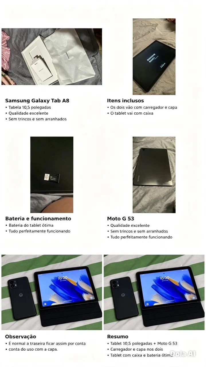 Celular e tablet juntos! 