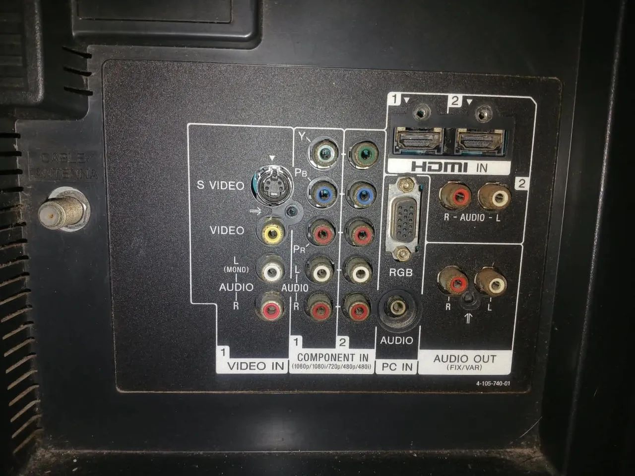 Vendo TV Sony 37 polegadas (defeito na placa - leia a descrição) - Foto 2