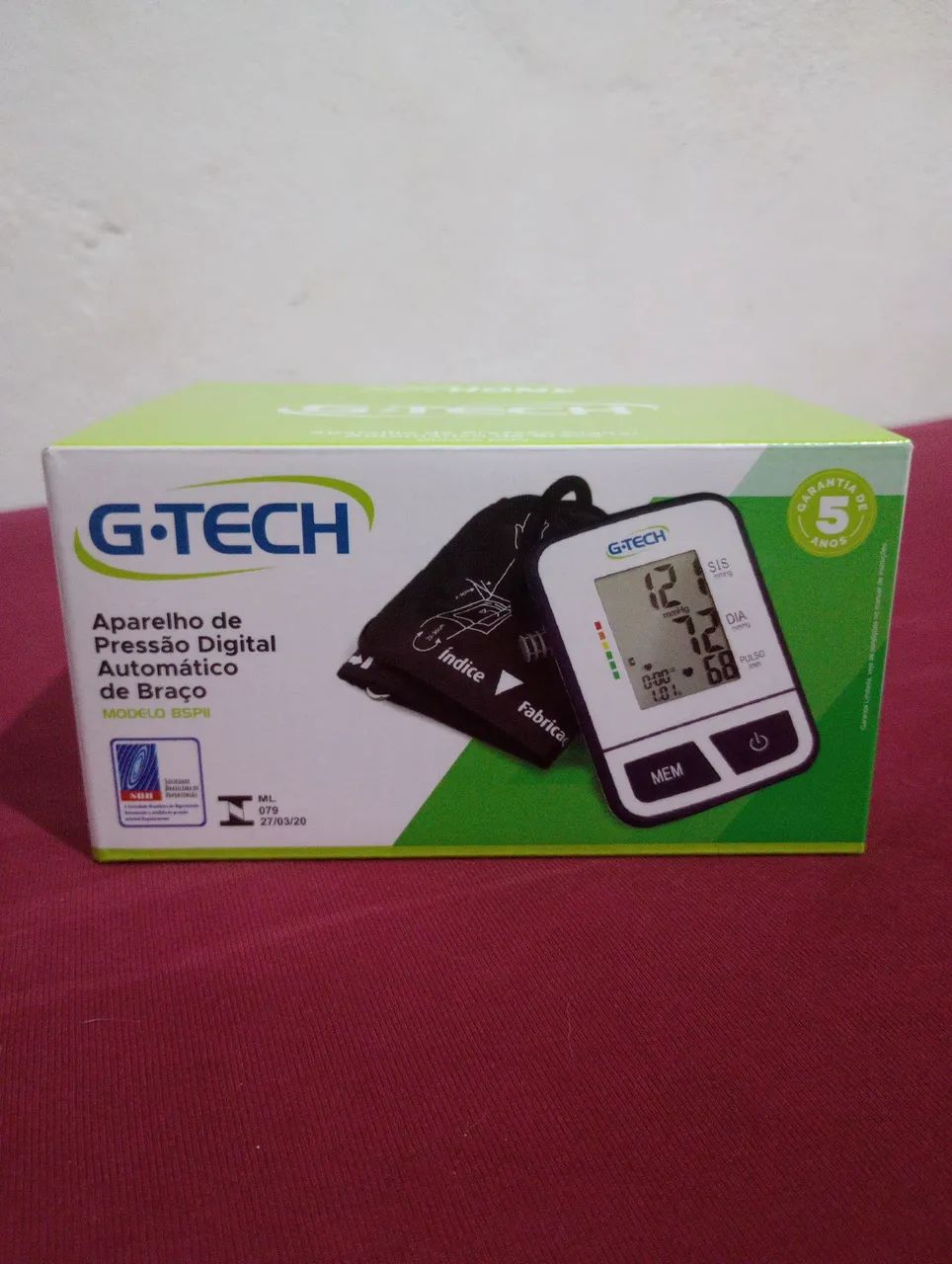Aparelho de pressão digital automático G-Tech  - Foto 2