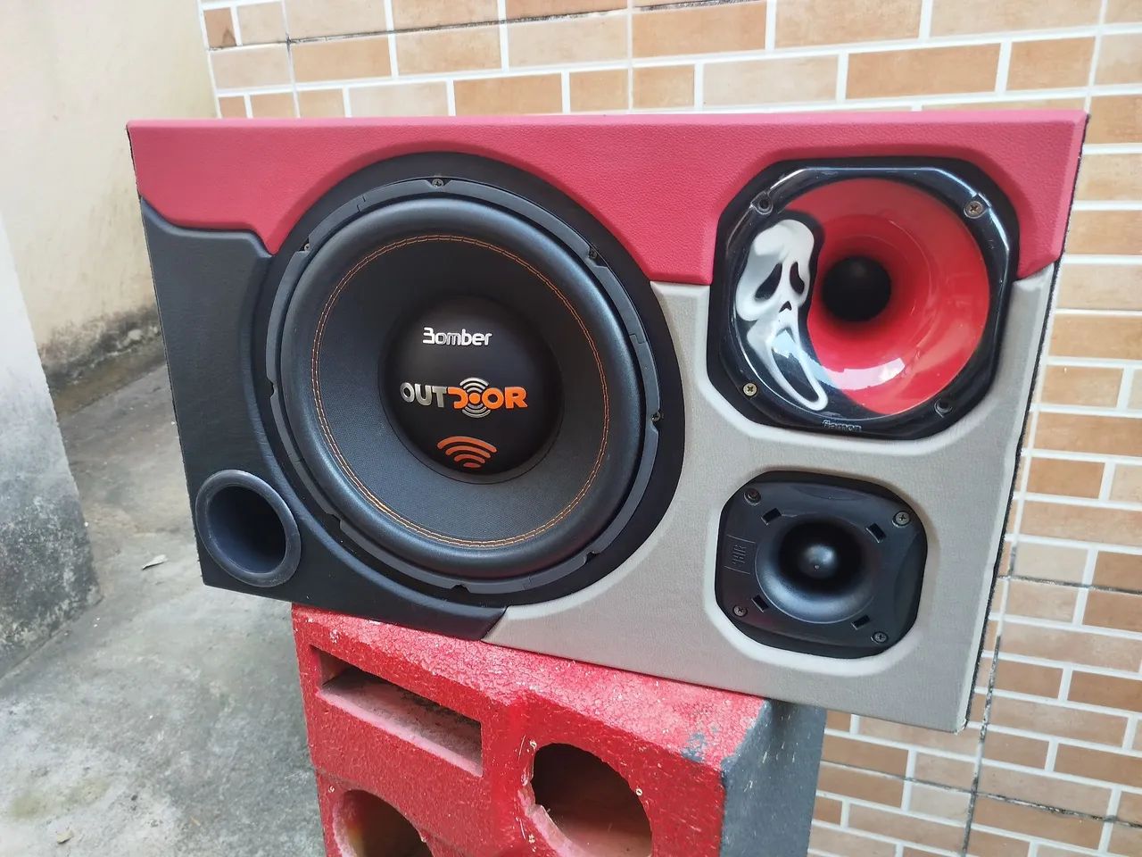 Caixa de som 12" Bomber com módulo  - Foto 4