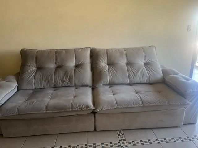 Sofá reclinável