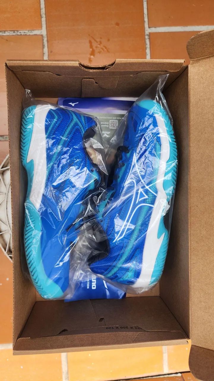 山水62 Tênis ORIGINAL Mizuno Break Shot 4 Clay Court - n° 37 - Só 150,00
