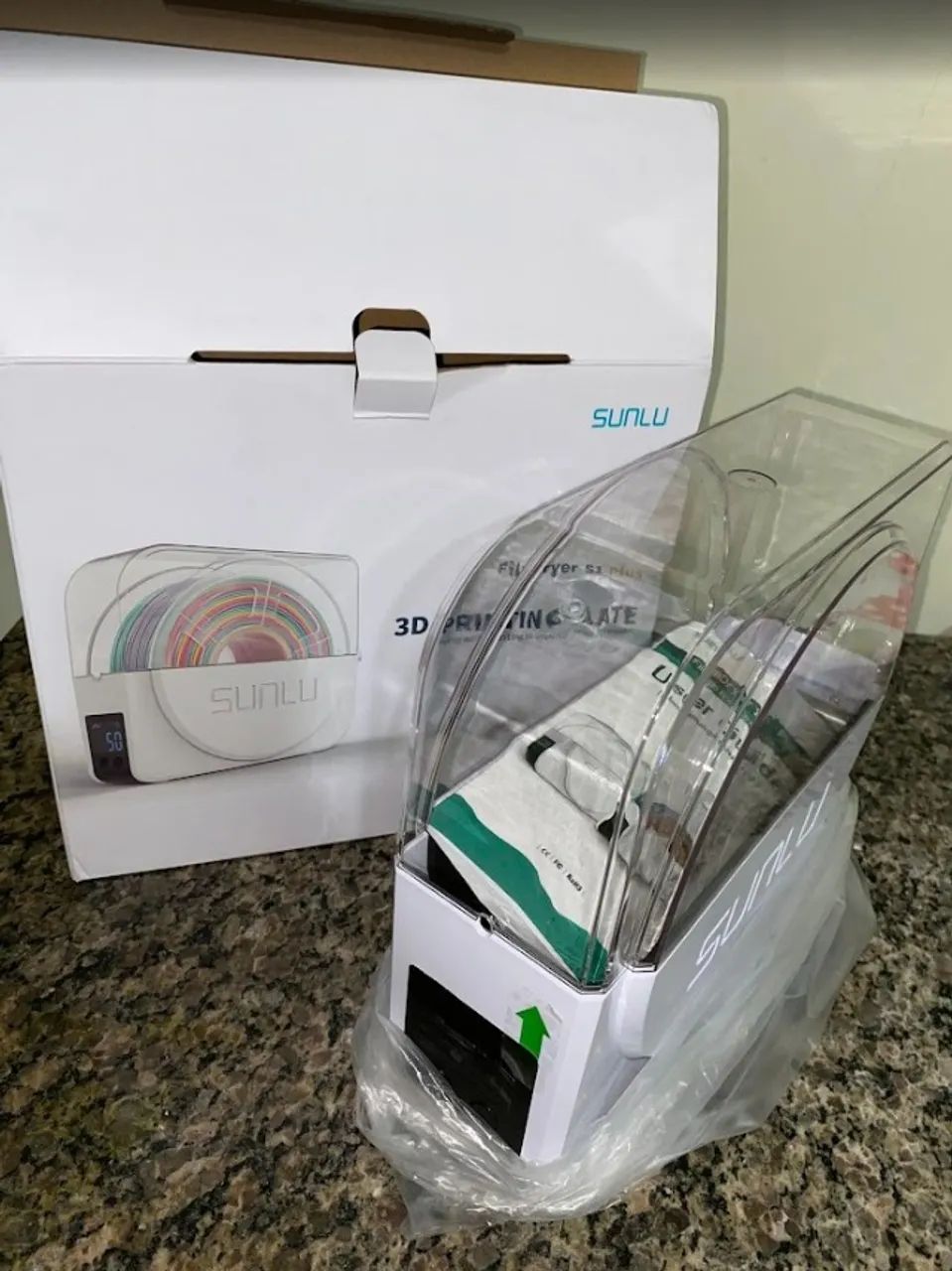  secagem de filamento para filamento de impressora 3D - Foto 5