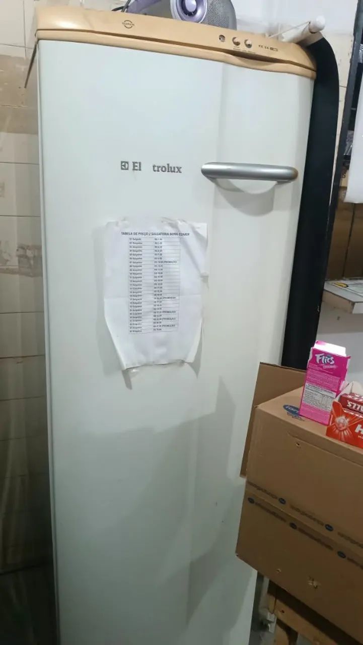 Freezer vertical eletrolux