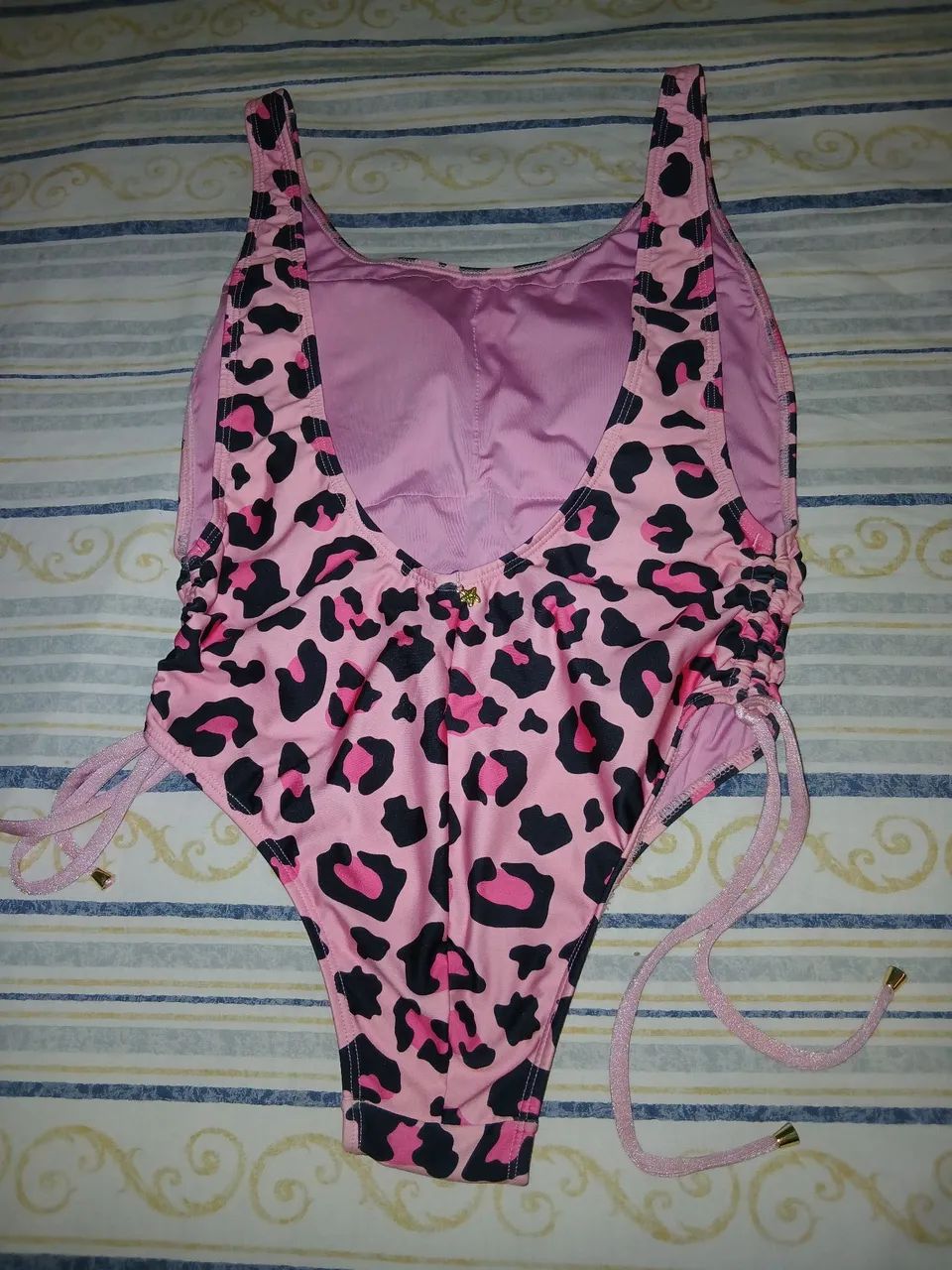 Body de onça rosa 50 reais - Foto 3