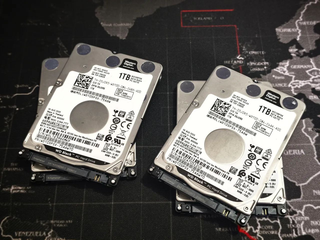 HDs 1TB WD Black