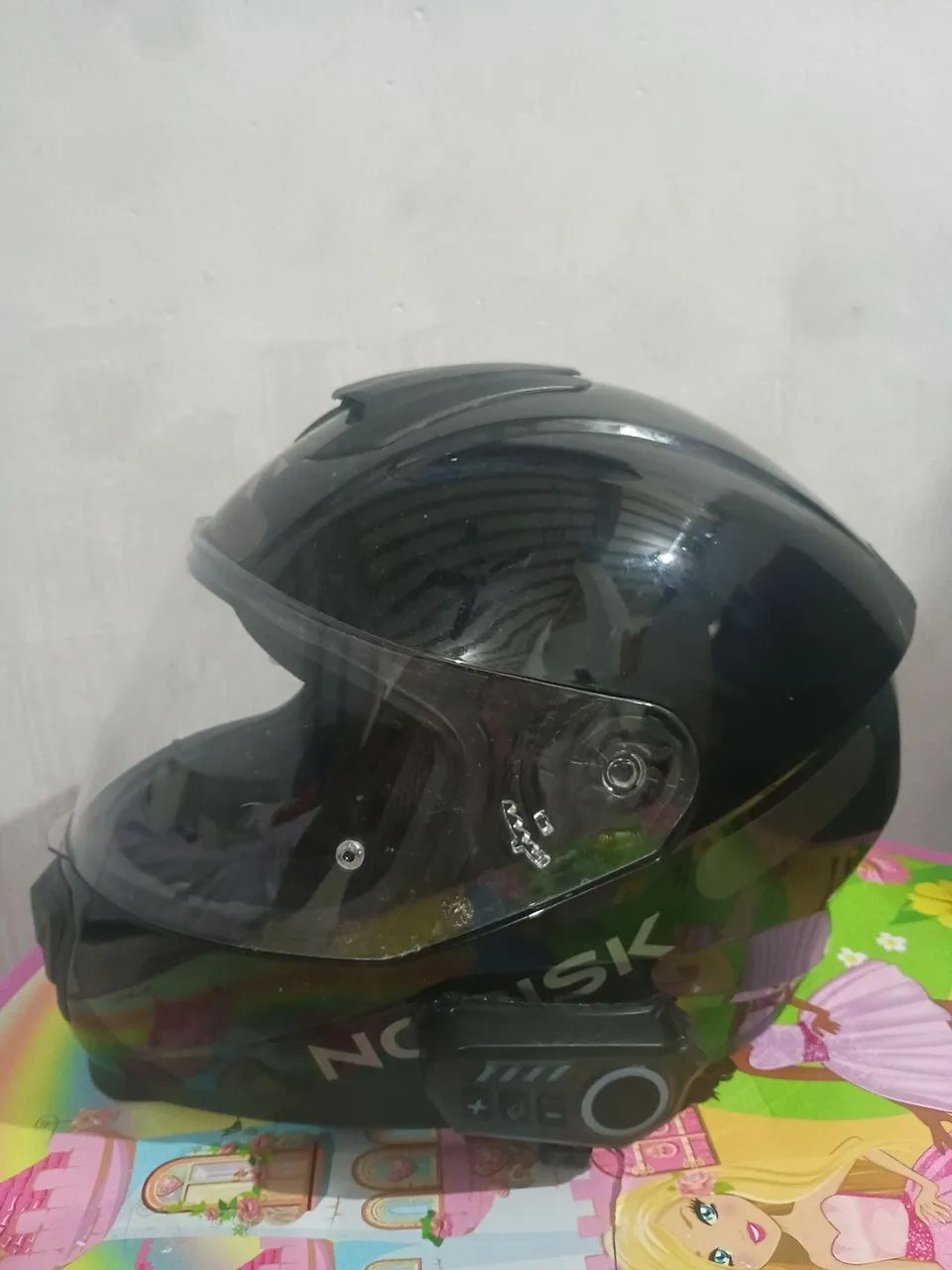 Capacete Norisk com intercomunicador  - Foto 2