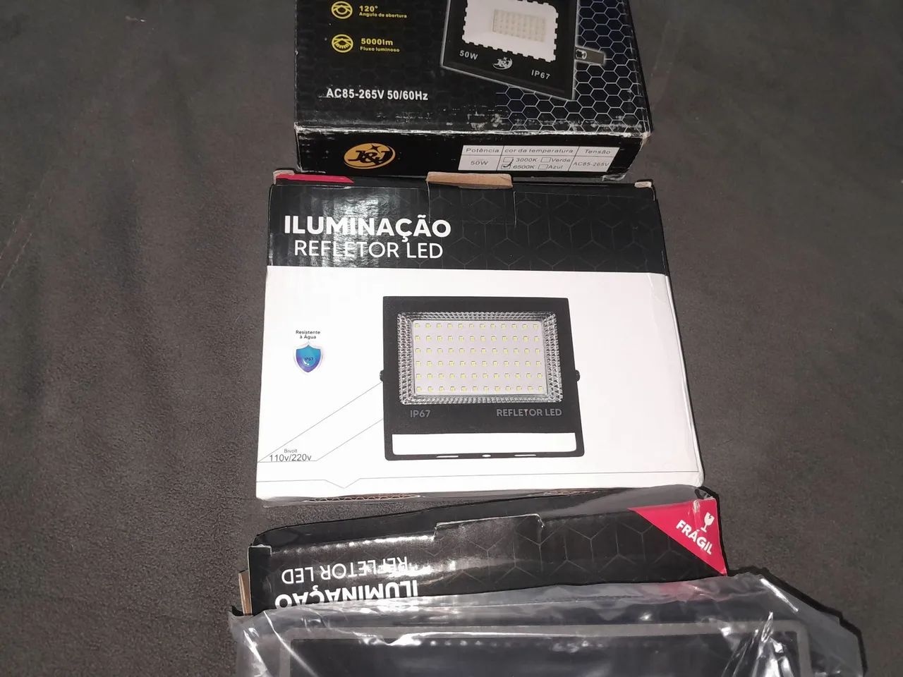 3 Iluminadores  refletor led 100w  - Foto 2