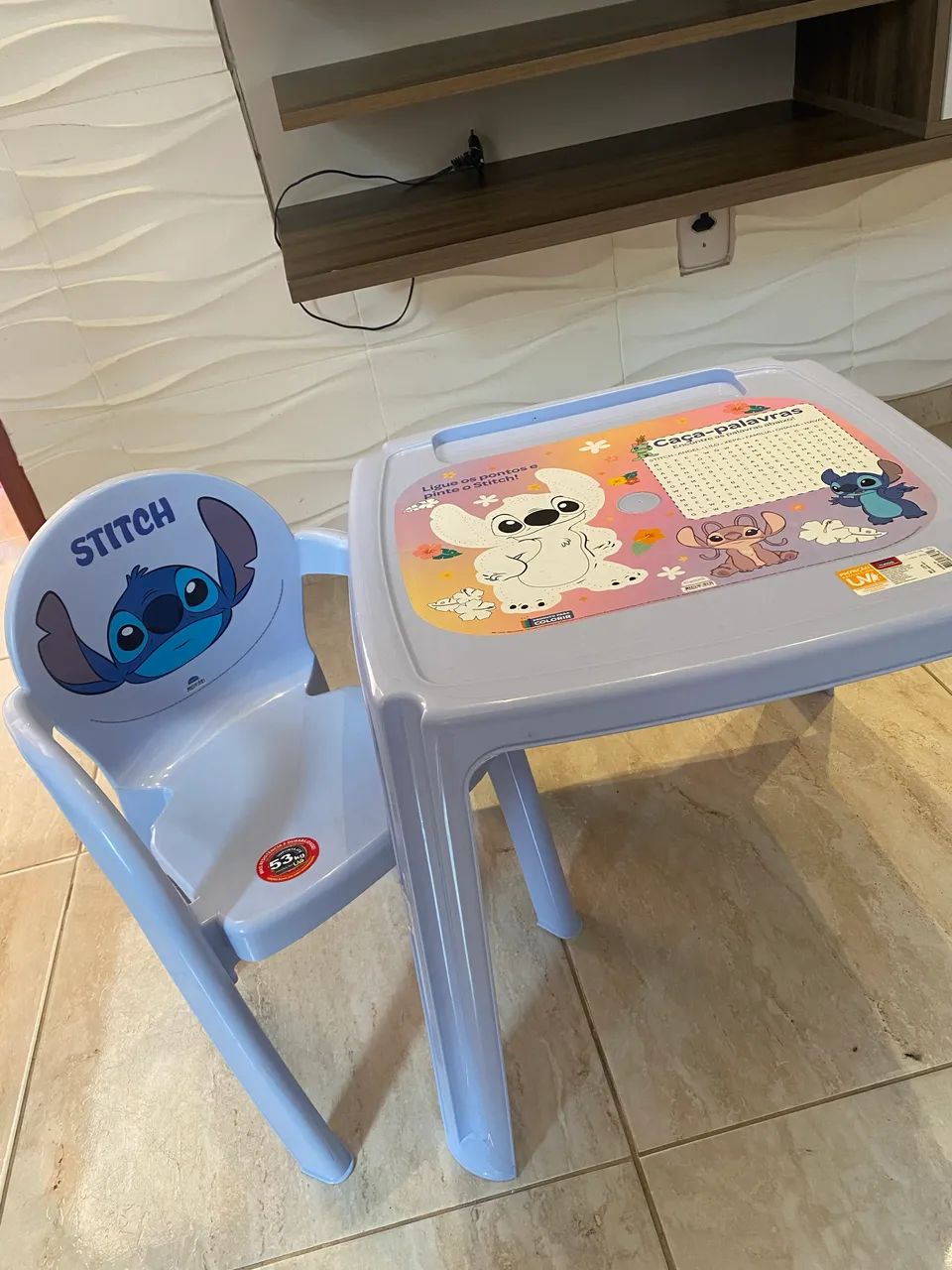 Kit mesa e cadeira poltrona infantil - Foto 2