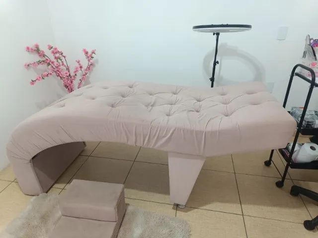 Maca usada Maca rosê para estética + escada de apoio + Capa  - Foto 2