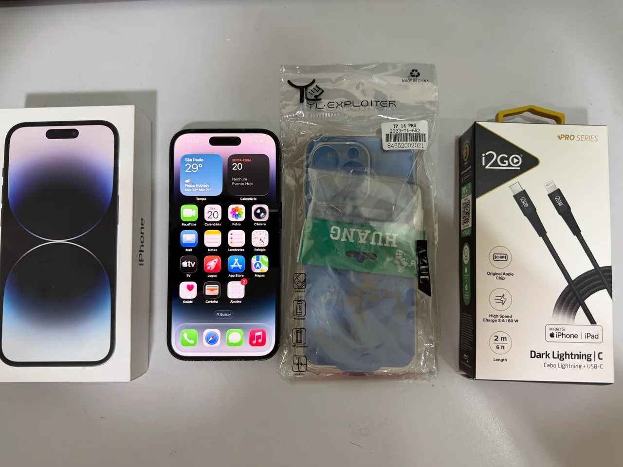 iPhone 14 Pro - 128GB Excelente - Celulares e Smartphones - Parque