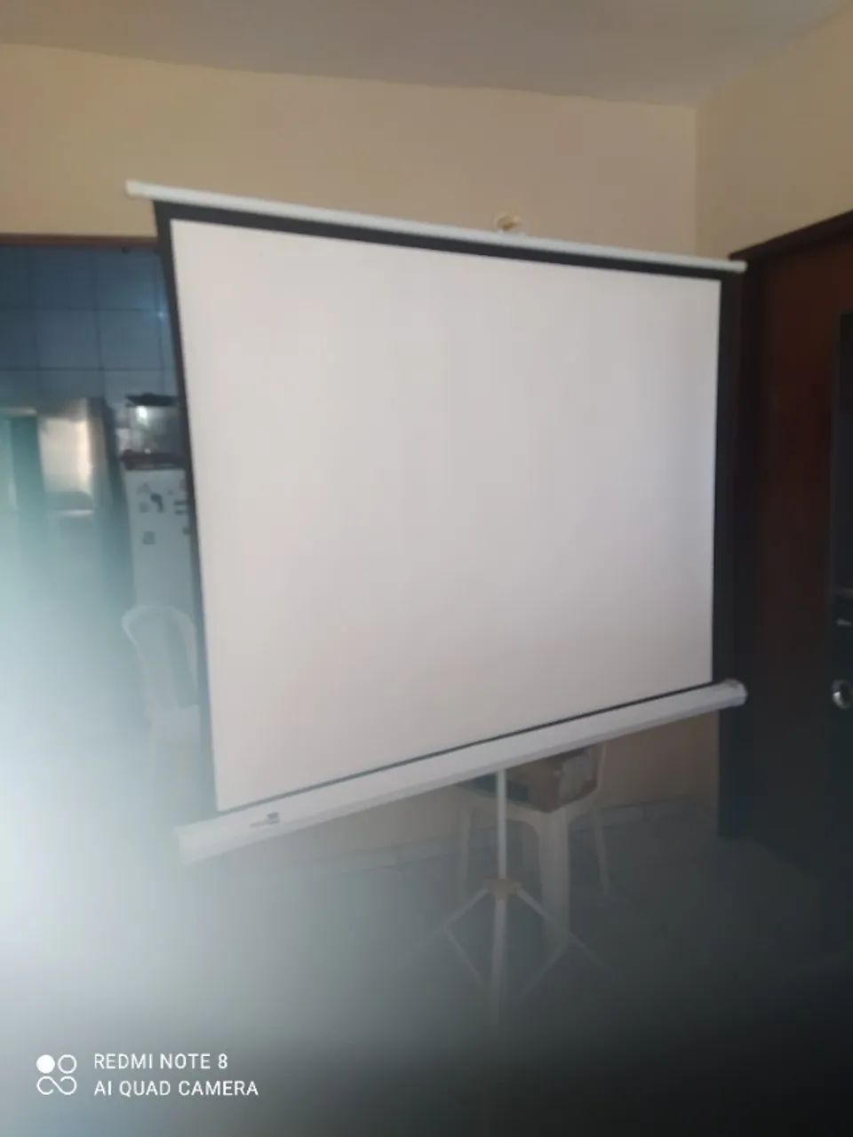Projetor e tela de projeção tripé  - Foto 4