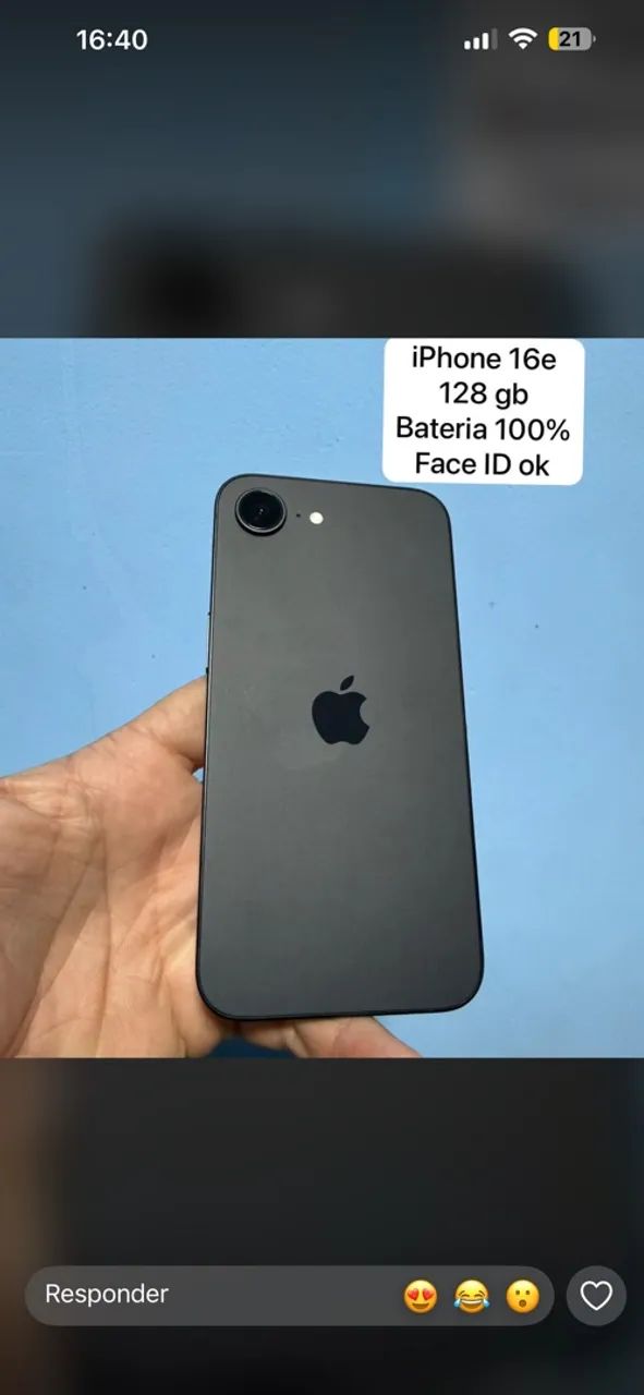 iPhone 16e 128gb - Foto 2