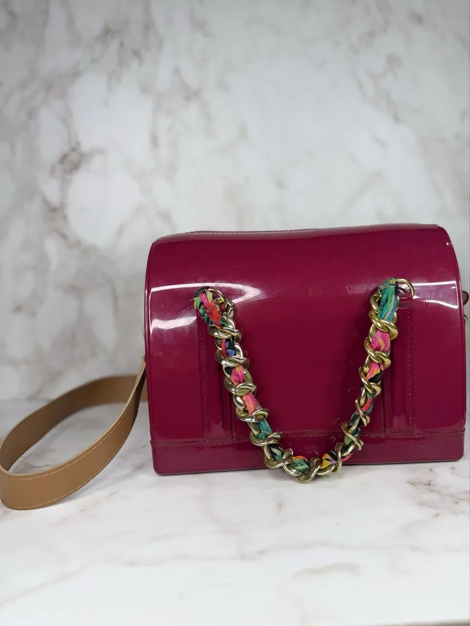 Bolsa Vinho Tote - Foto 5