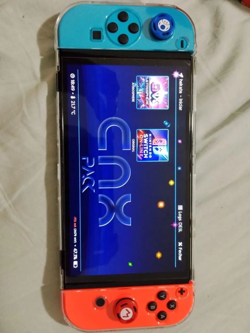 Nintendo Switch OLED Desbloqueado 256GB - Completo - Consoles de