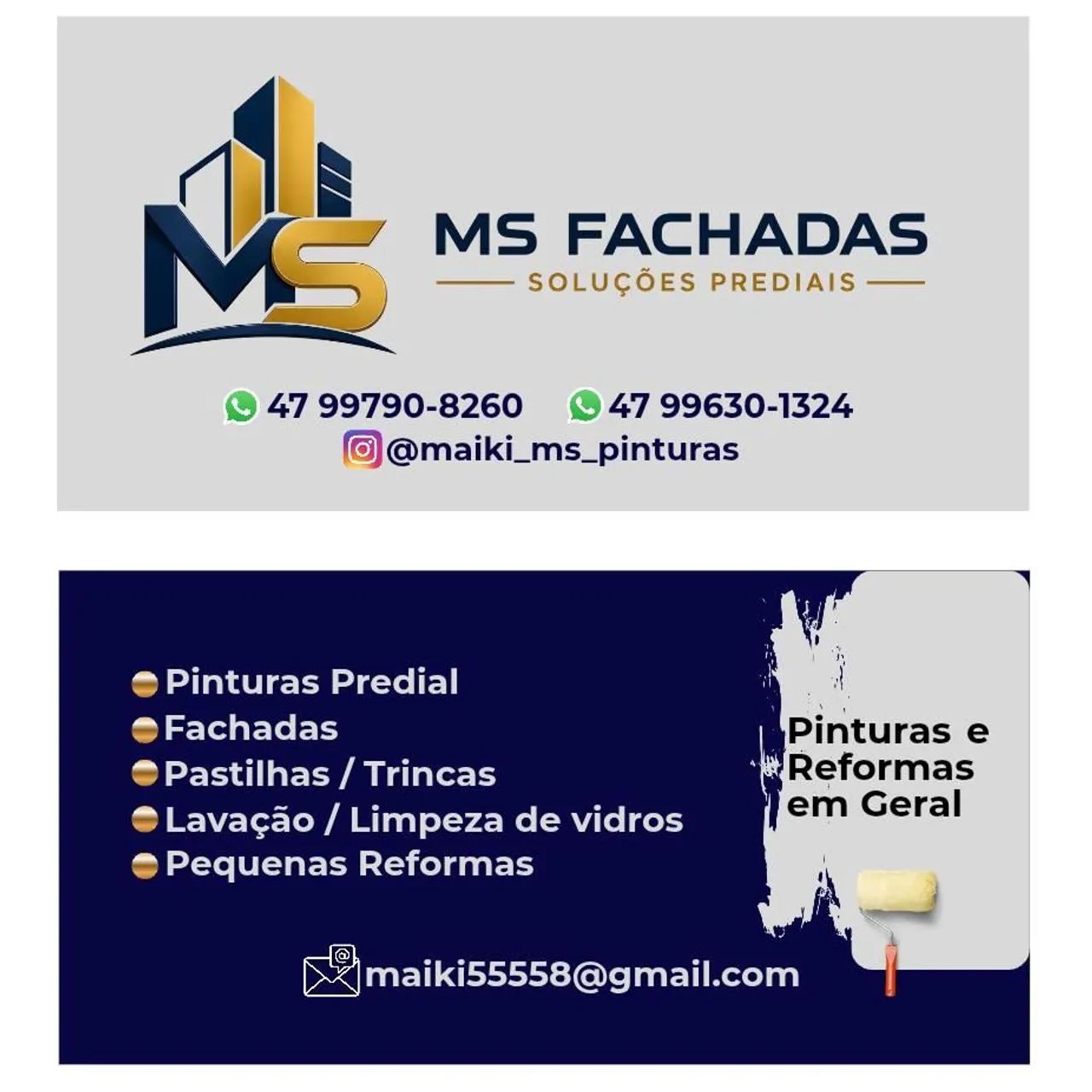Ms fachadas soluções predial pinturas apartamento e salas comercial 