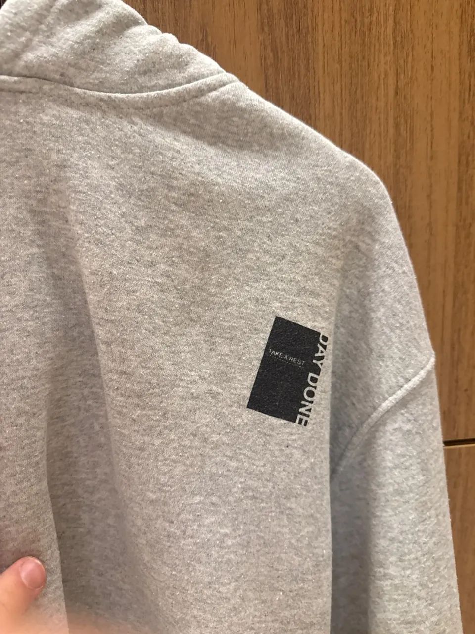Moletom cinza Zara  - Foto 3