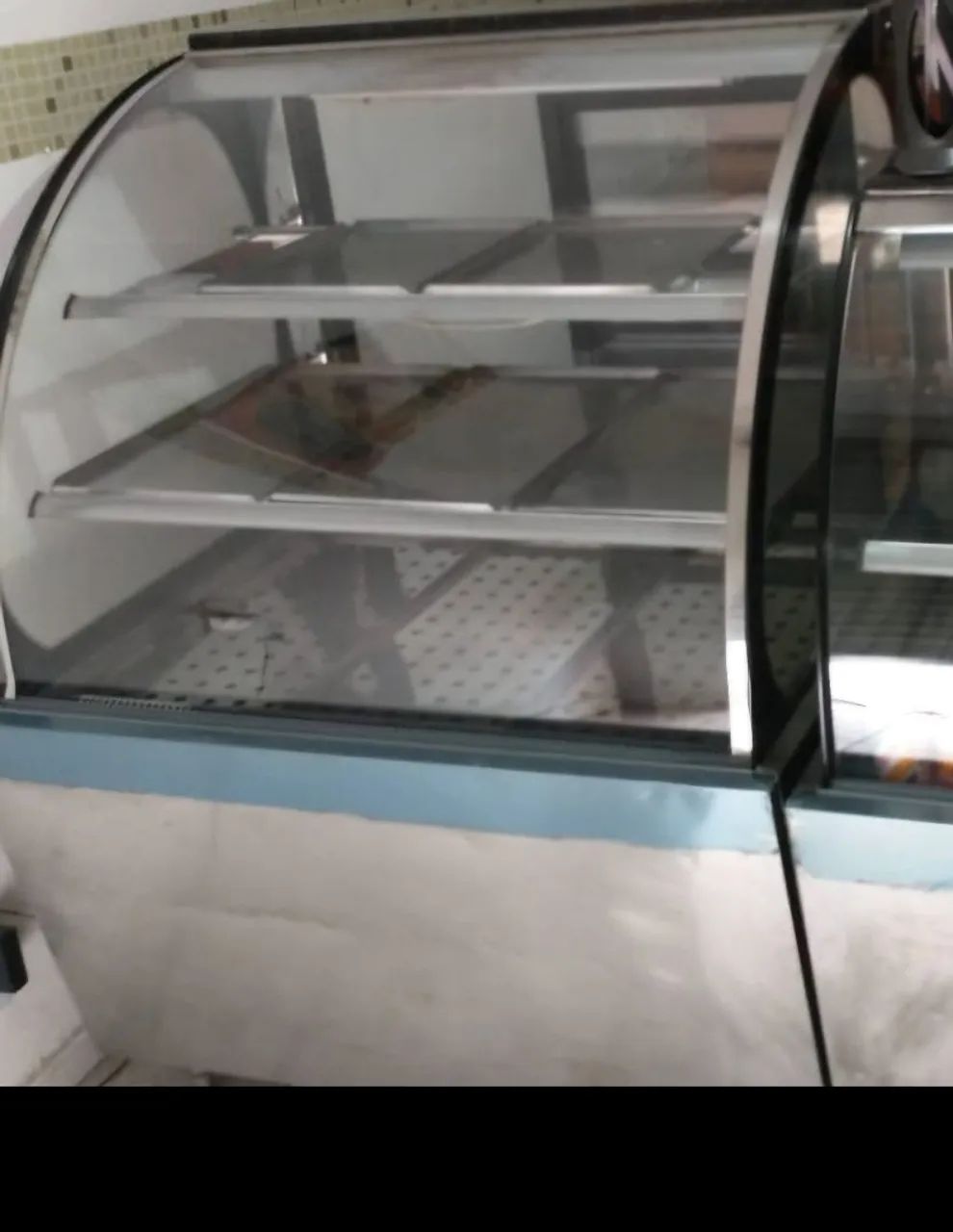 Vitrine estufa inox (muito nova)