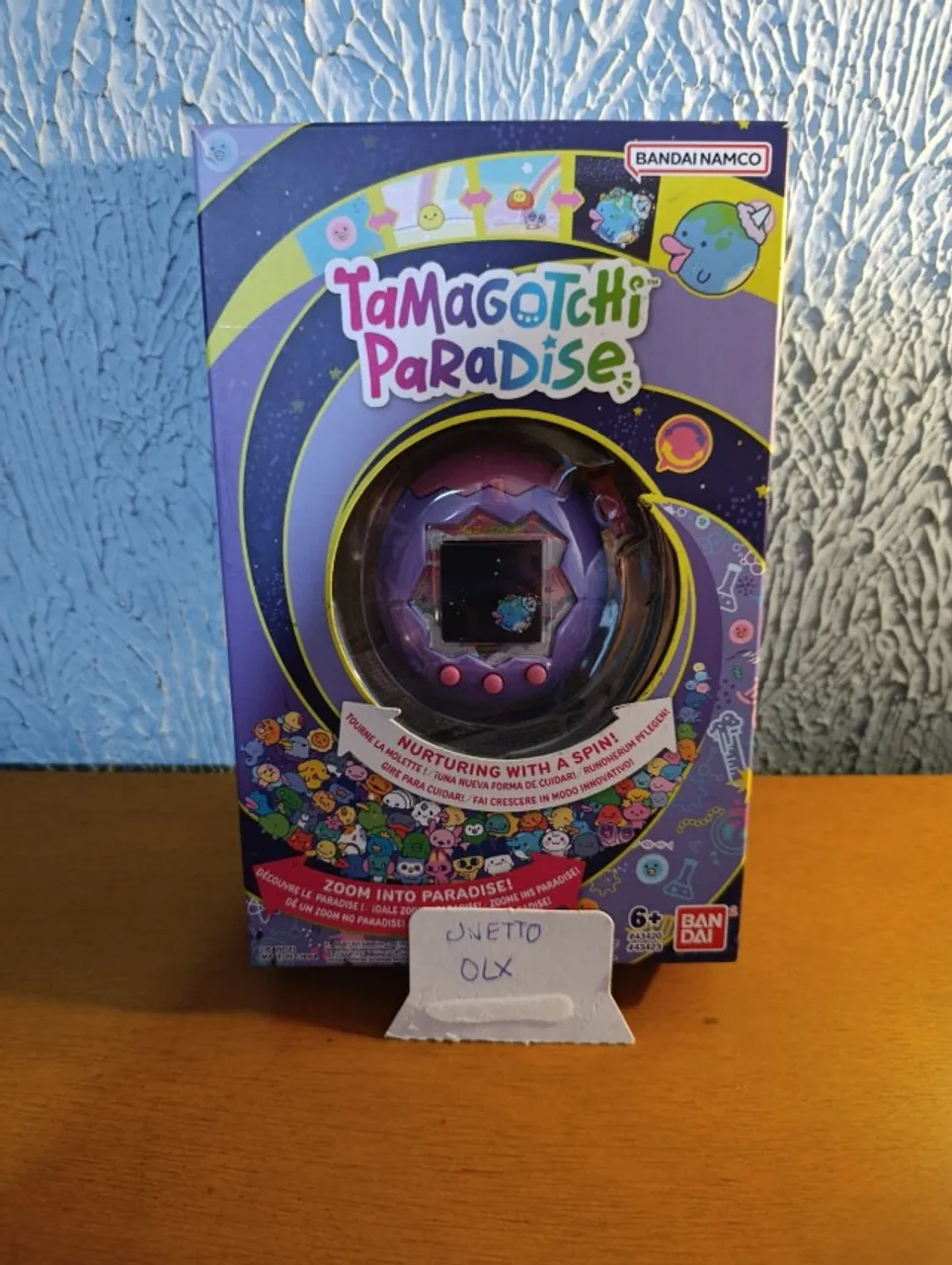Tamagotchi Uni Purple (Roxo) - Completo na Caixa + Brinde
