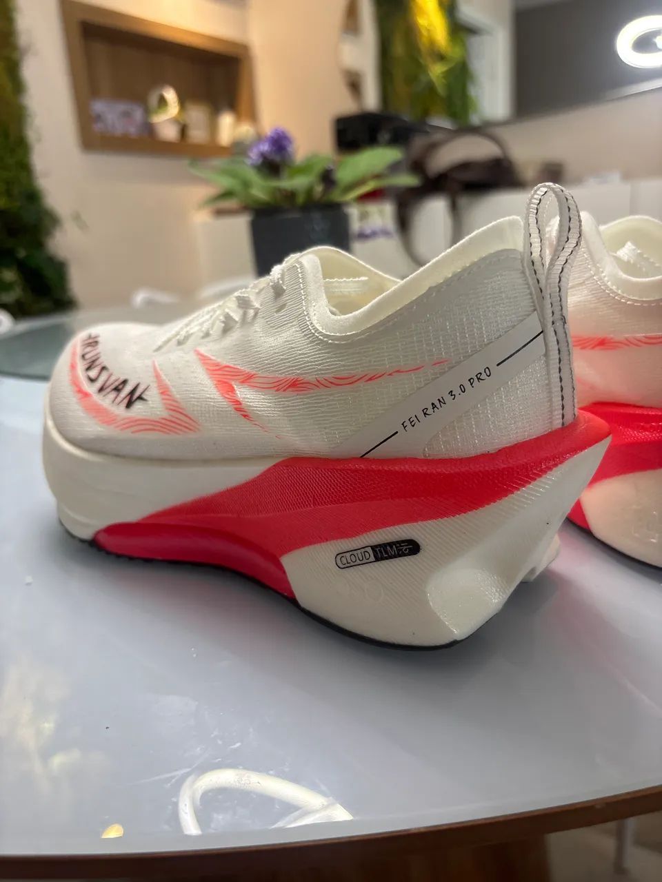 Tênis corrida placa de carbono Irusvan Fei Ran 3.0 GT TAM36
