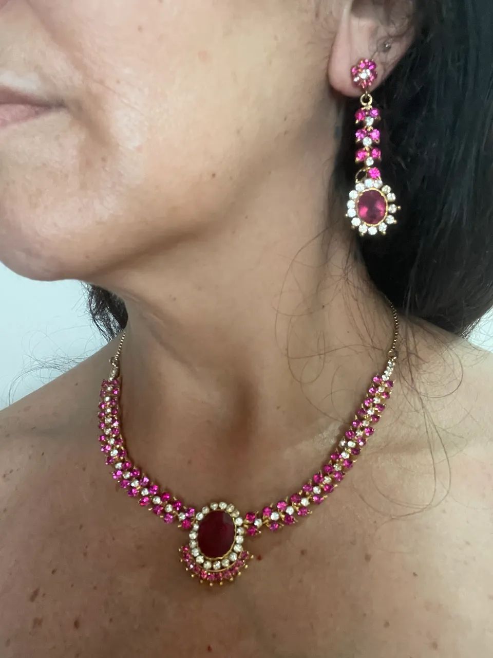 Conjunto colar e brincos  - Foto 2