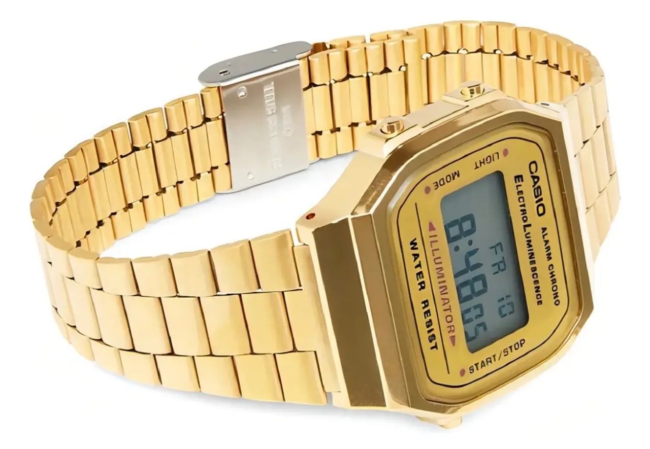Relógio Casio Vintage Dourado  - Foto 3
